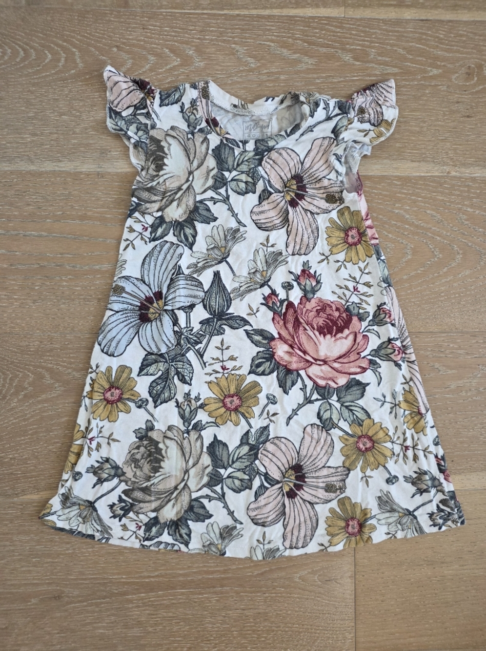 Milkmaid Goods Girls Flower Dress Sz 3T
